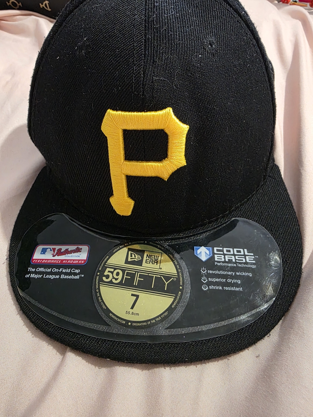 New Era Kids Black & Yellow Pittsburgh Pirate cap